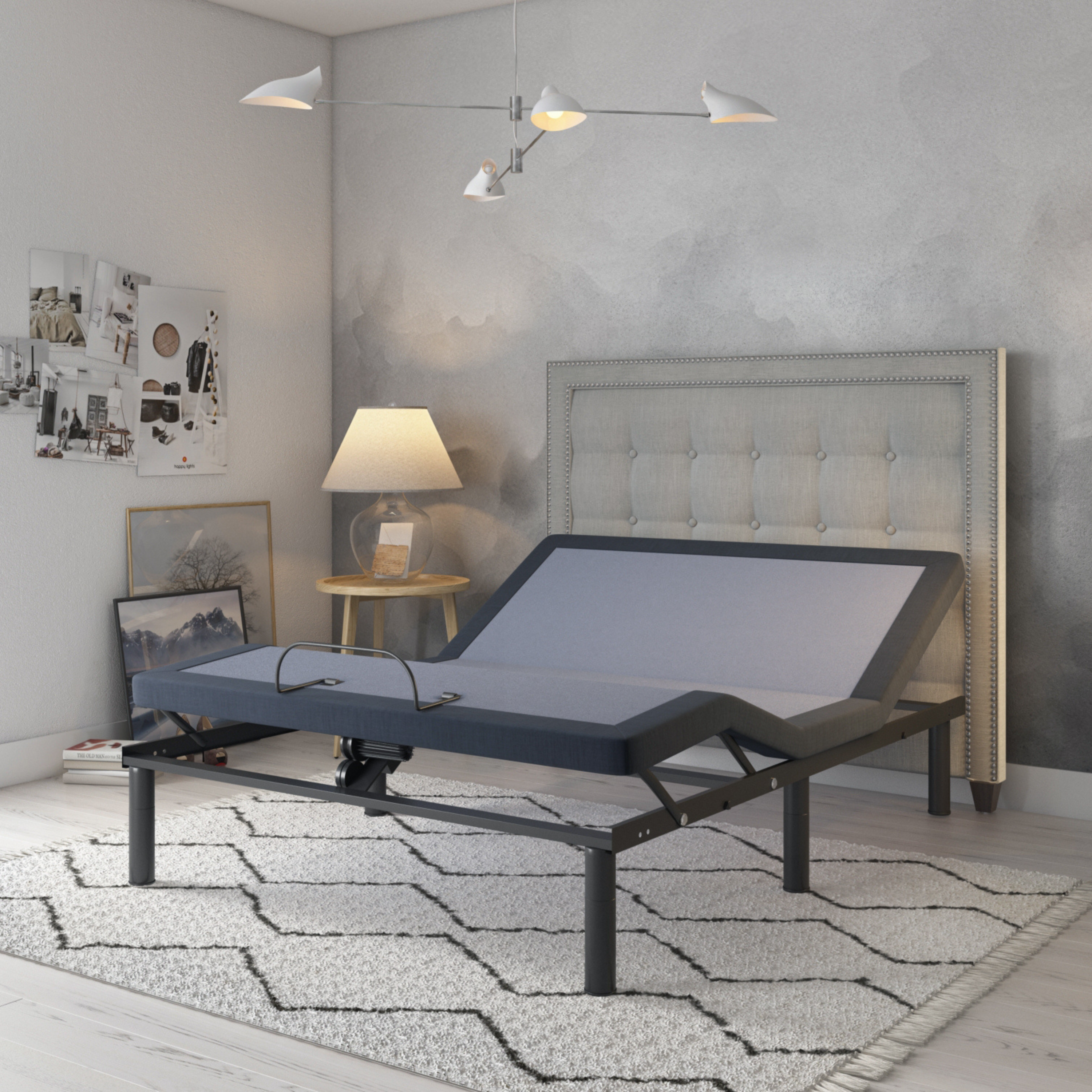 BT3000 Twin XL Adjustable Bed Base With Head and Foot Position Adjustment