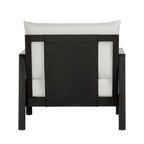 Outdoor Club Chair with Acacia Wood Frame