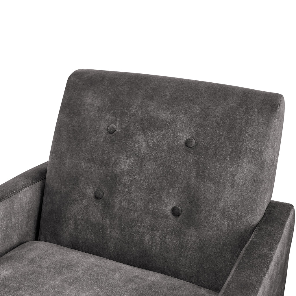 Matson Tufted Back Accent Chair - Coal