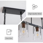 5-Light Linear Chandelier
