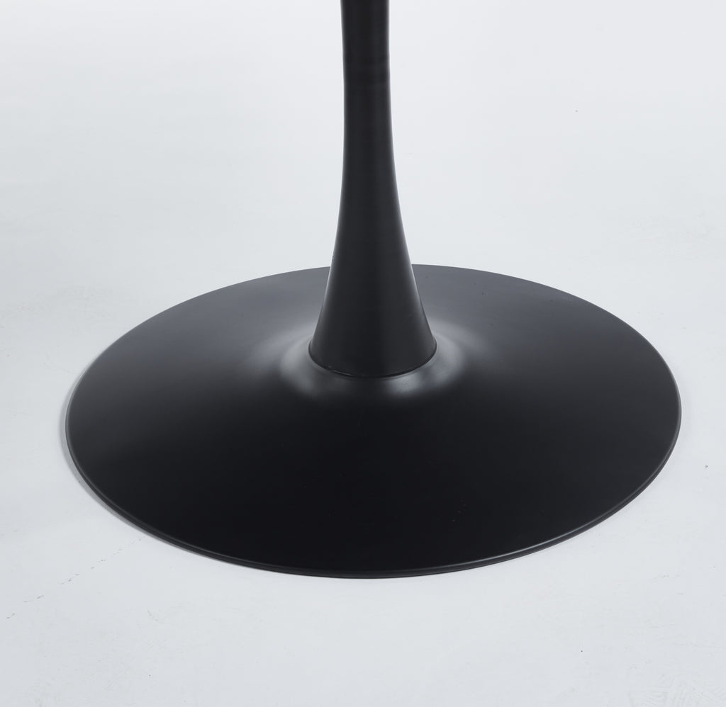 42.1" Wood Color Top Tulip Dining Table
