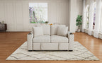 60.6" Modern Loveseat Sofa Pull-out Sofa Bed