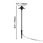 12 Pack Low Voltage Landscape Path Lights