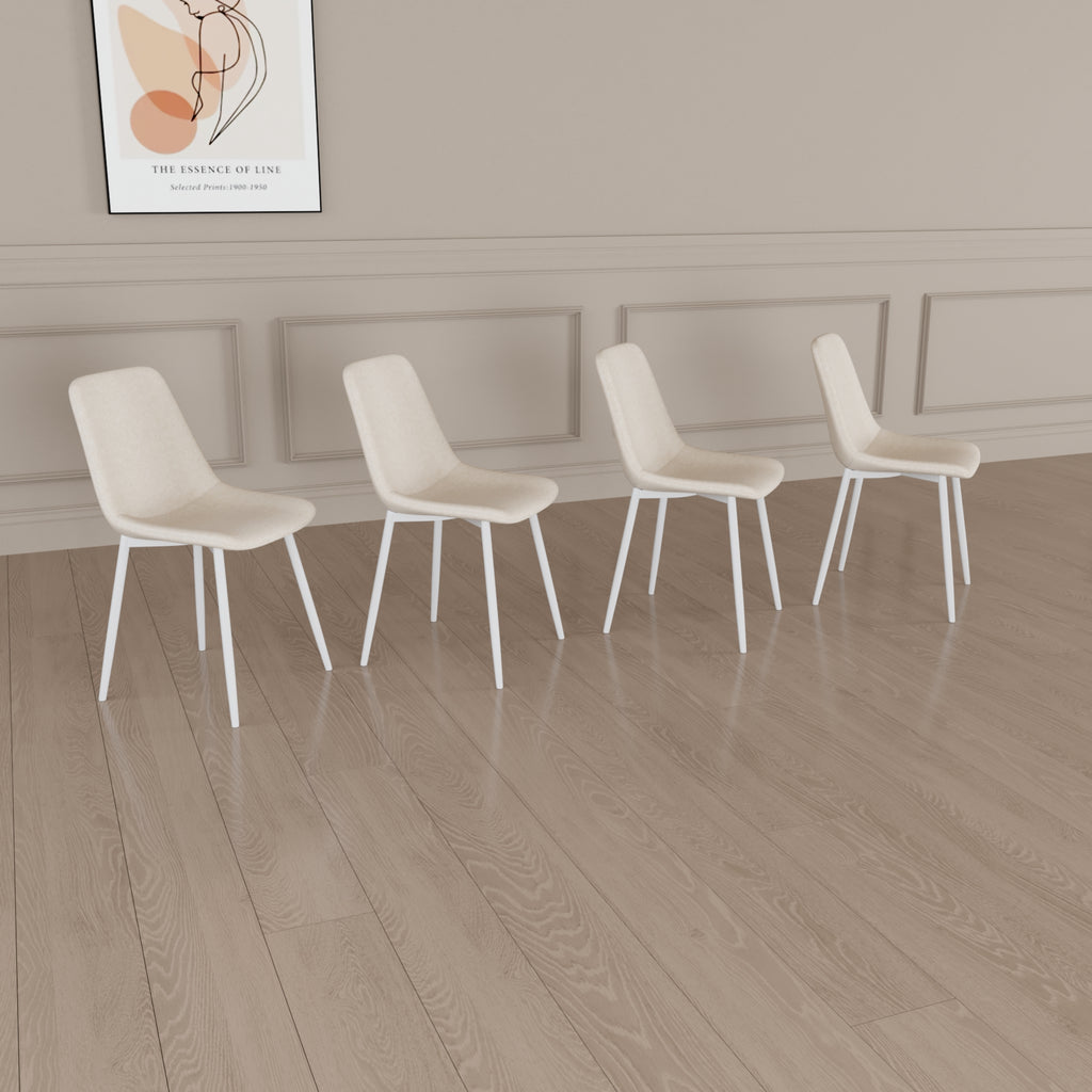 Set of 4 Modern Kitchen Dining Chairs