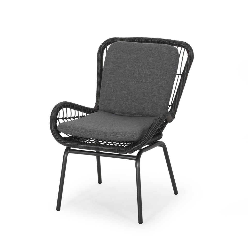 Mccaskill Patio Chair with Cushions (Set of 2)