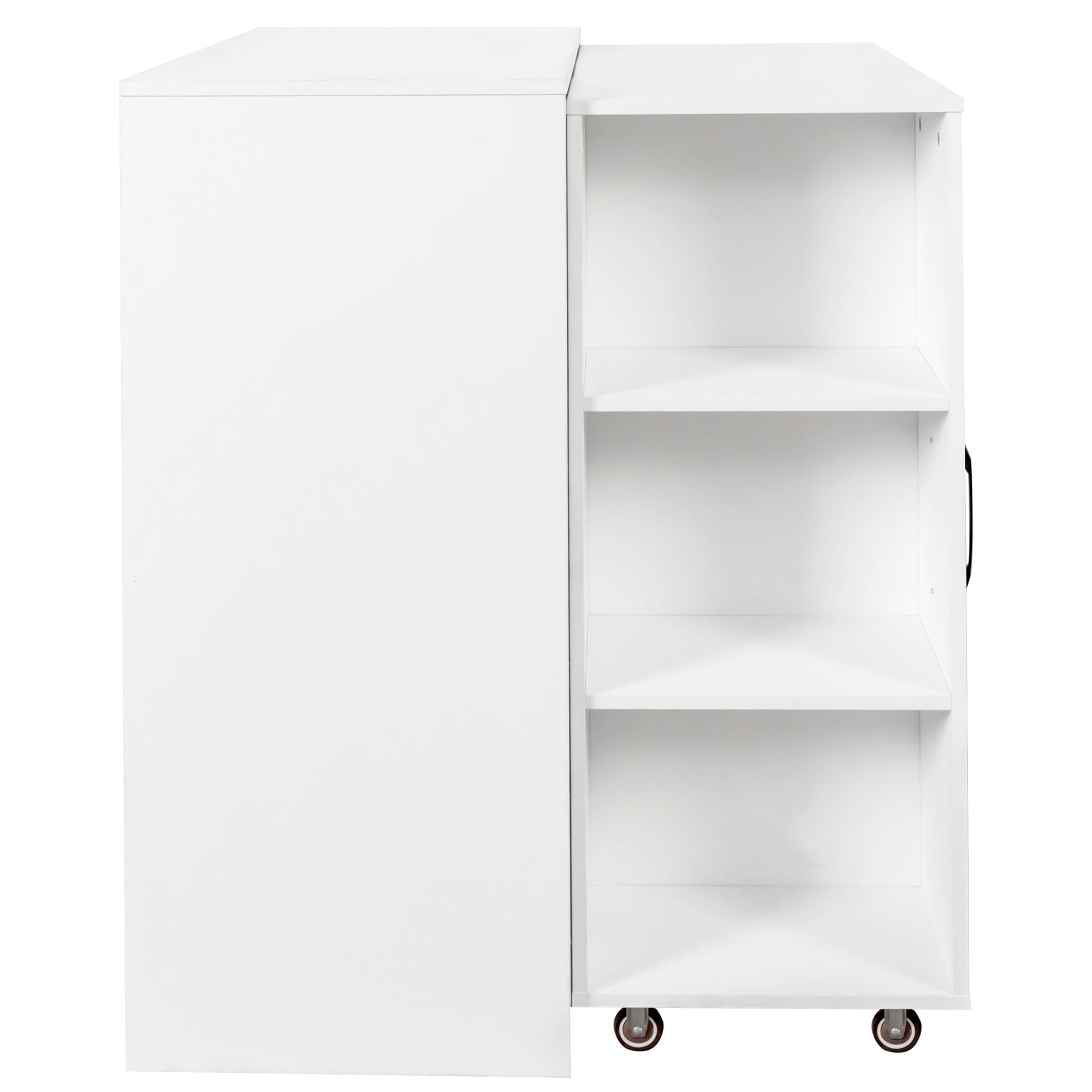Bookcase with Three Pulled Out Doors