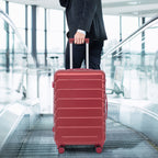 3-Piece ABS Spinner Wheel Luggage Set