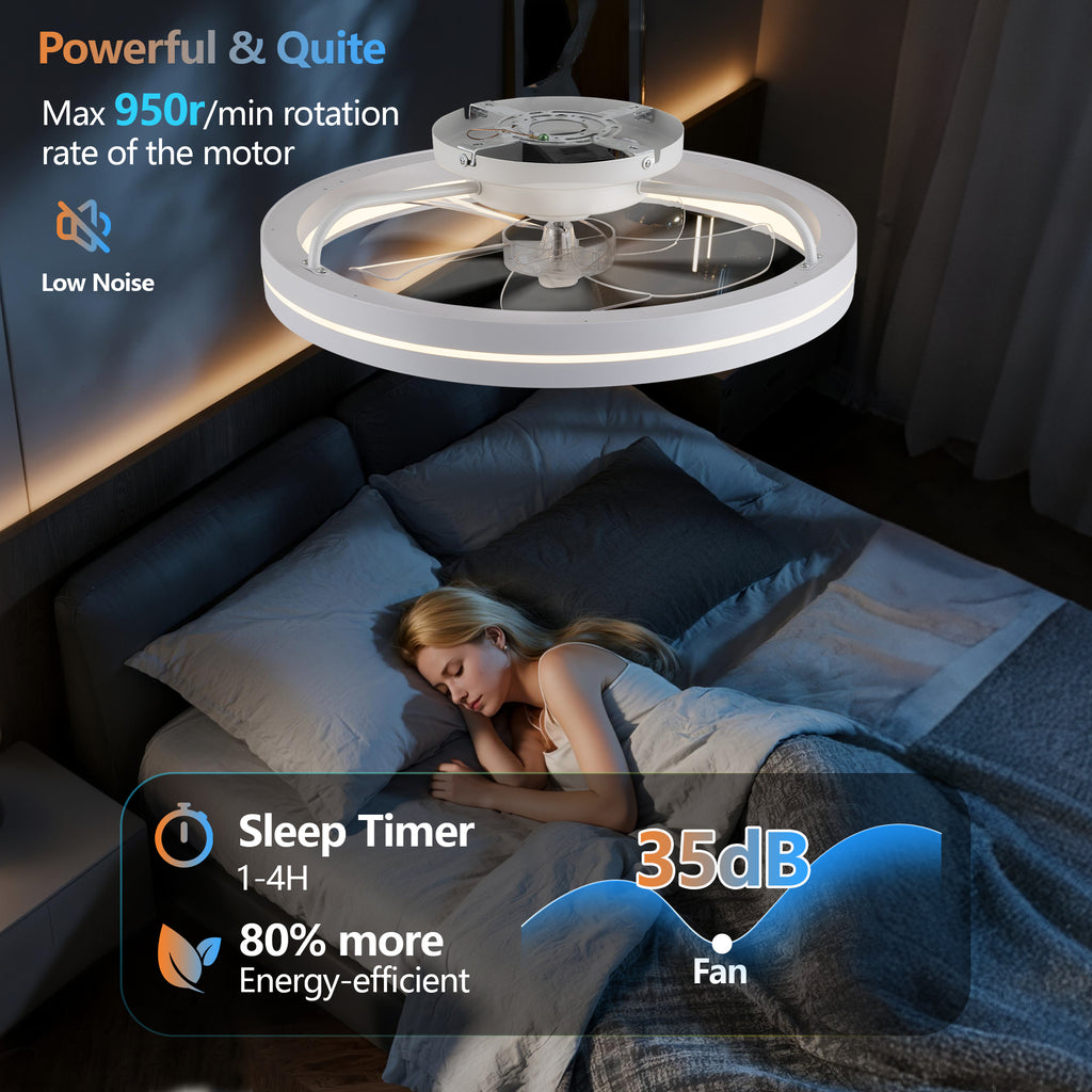 RGB Ceiling Fan with Lights