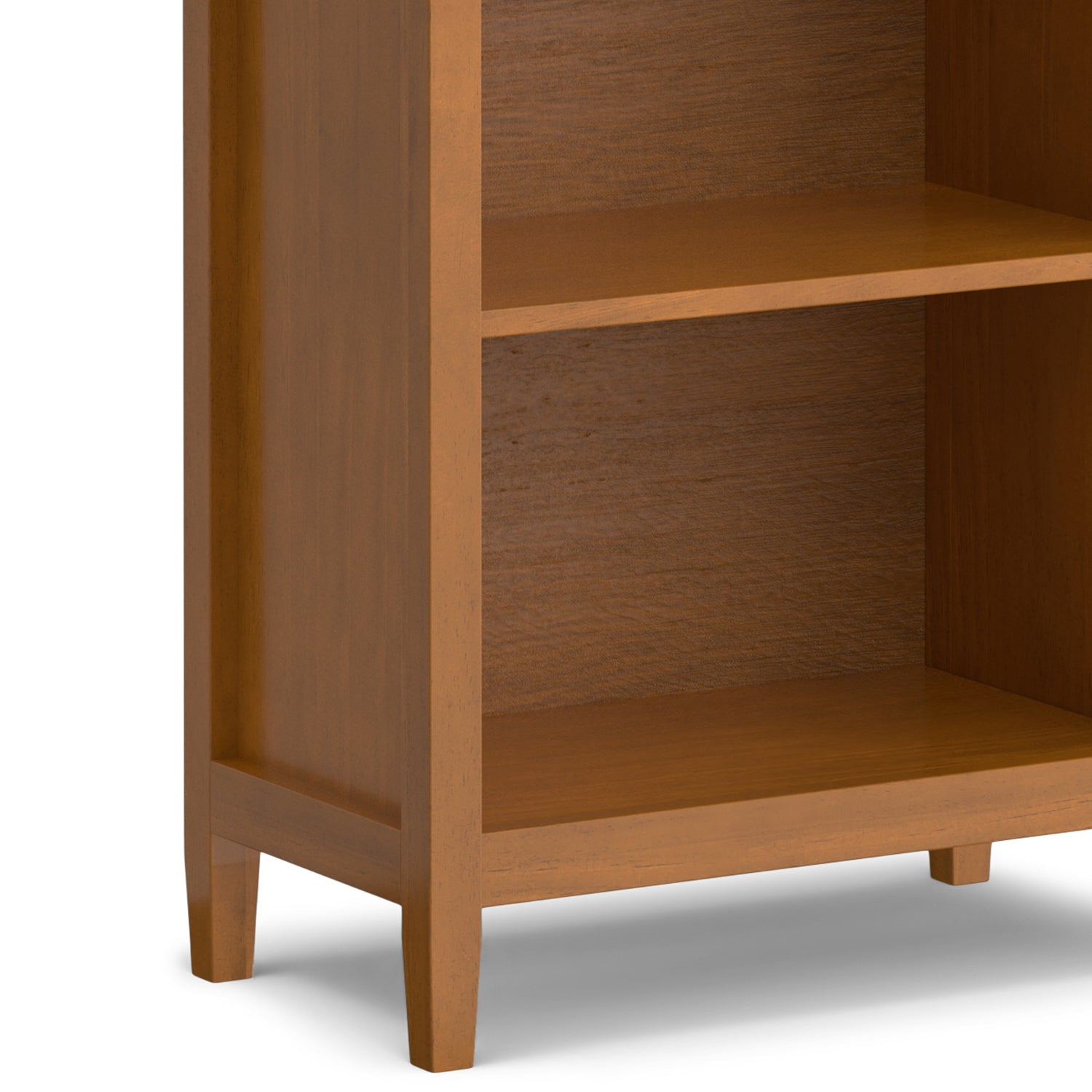 Warm Shaker 5 Shelf Bookcase