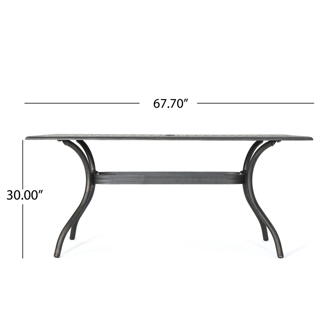 Austin 68" Rectangle Table