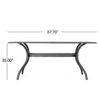 Austin 68" Rectangle Table