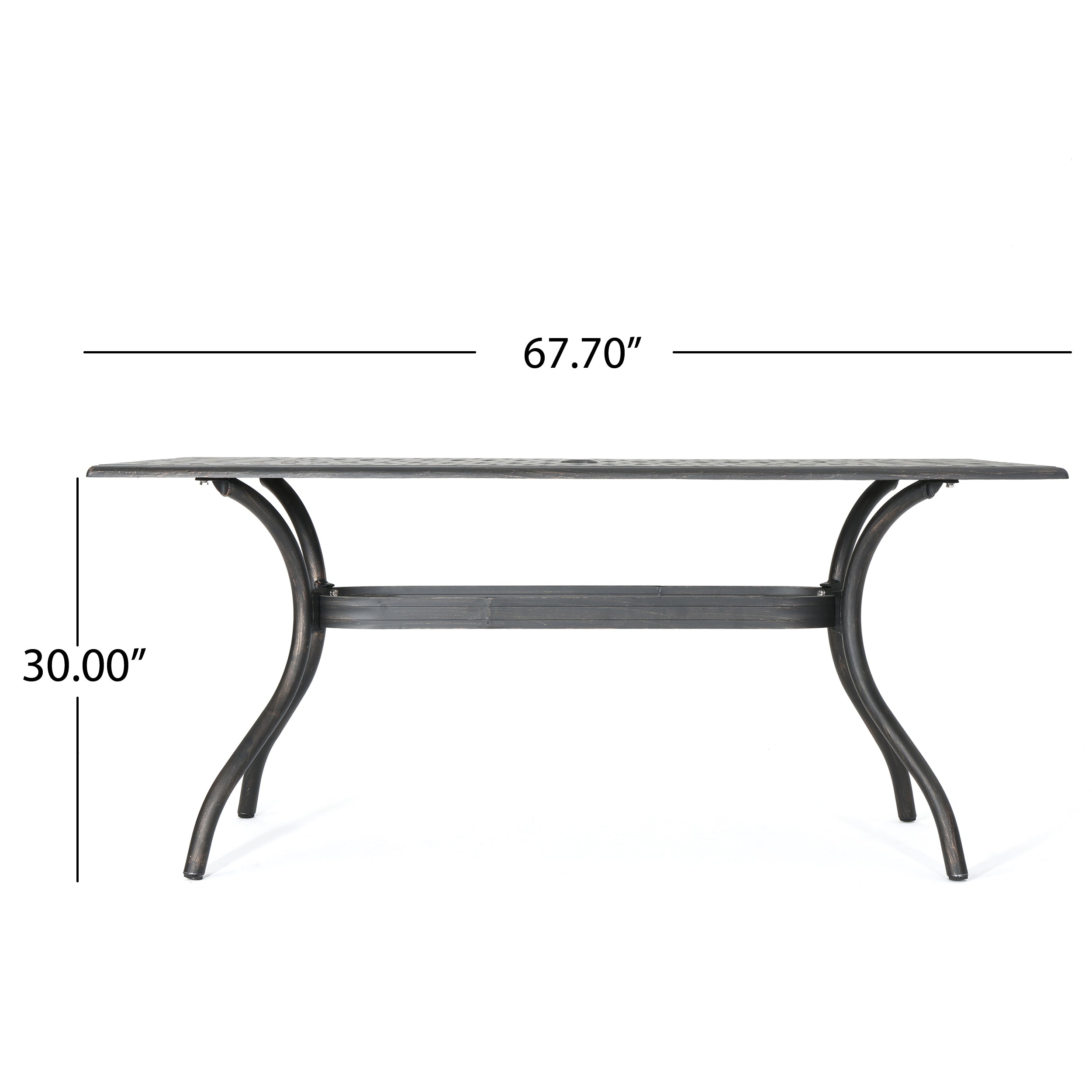 Austin 68" Rectangle Table