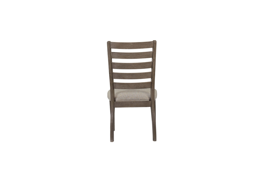 Casual Side Dining Chair with Ladder Back (Set of 2)