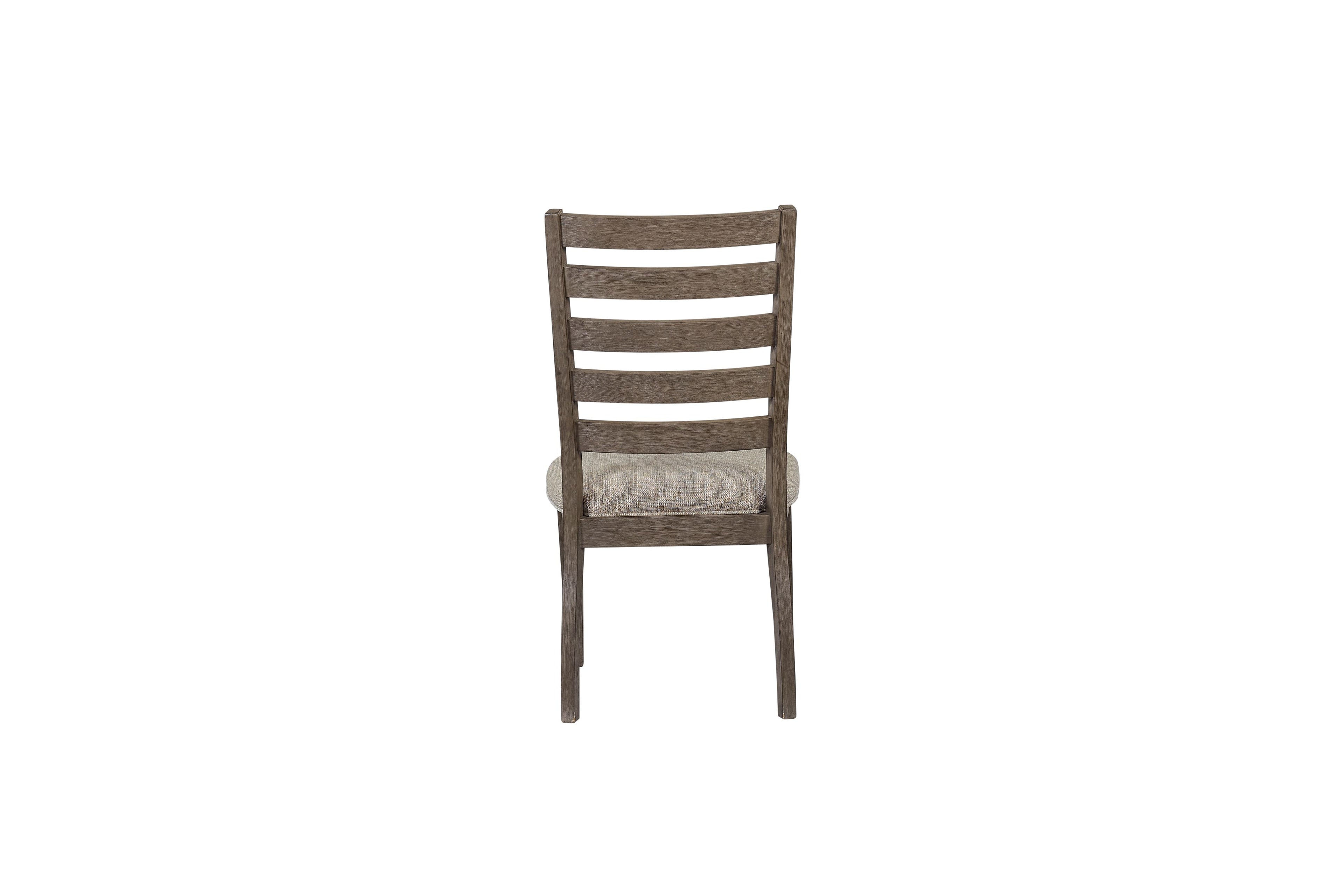 Casual Side Dining Chair with Ladder Back (Set of 2)