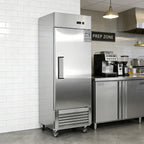 27"W Commercial Refrigerator with Solid Door