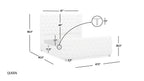 Brooklyn Queen Tufted Panel Bed Set, Opal