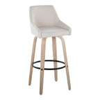 30" Fixed-Height Barstool with Swivel