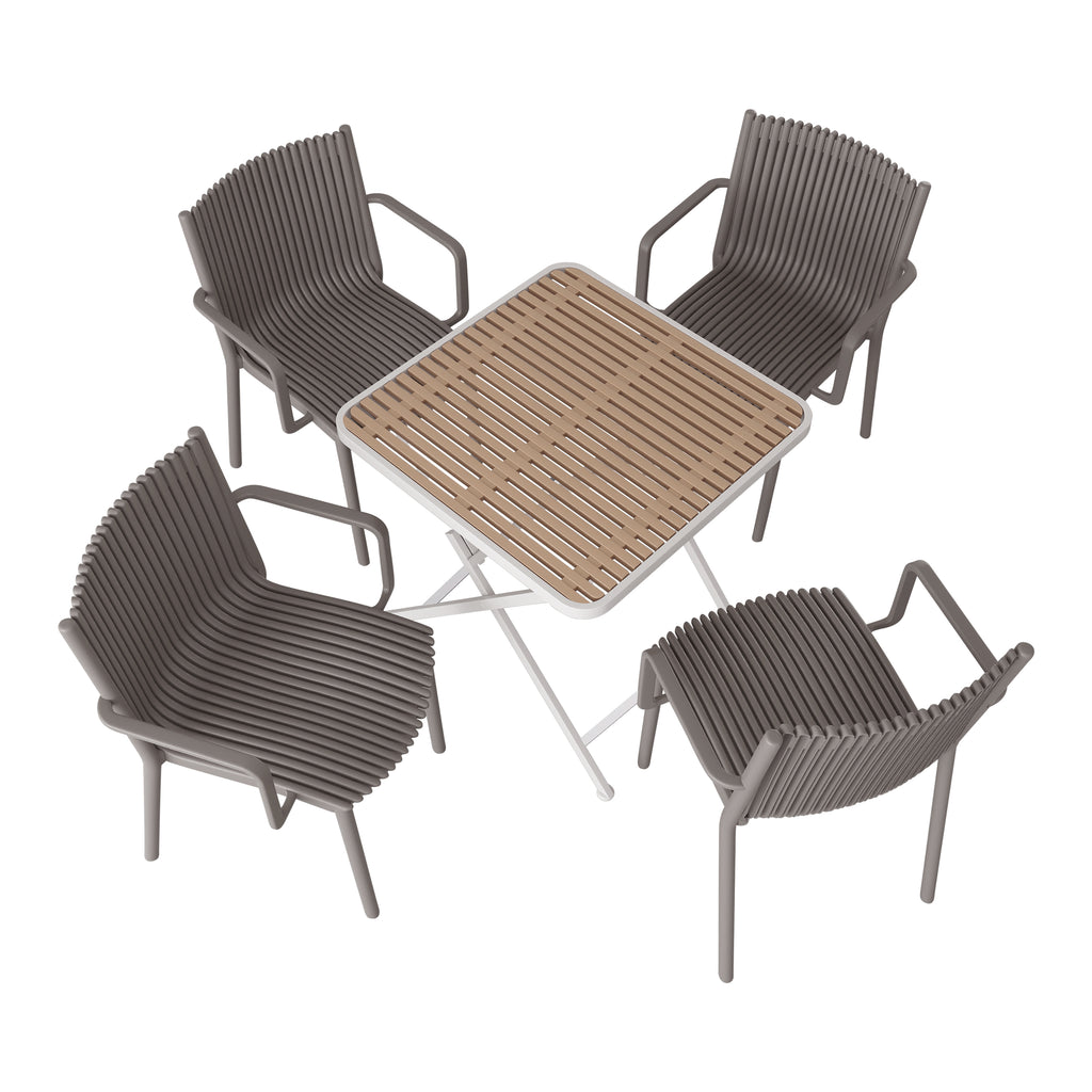 Summer 4pcs Warm Patio Furniture Set