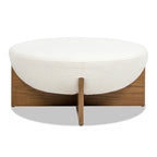 Bali 37" Round Upholstered Cocktail Ottoman