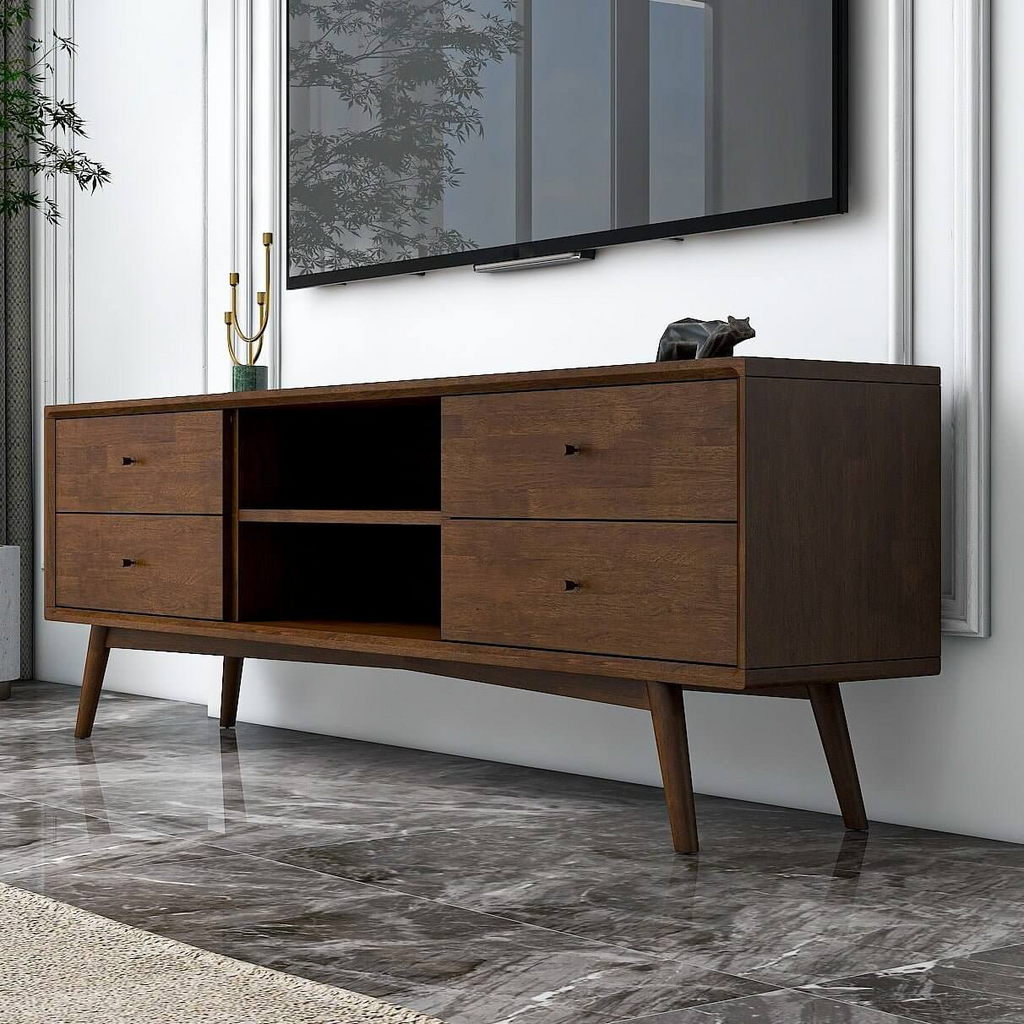 Caroline Mid Century Modern Style TV Stand