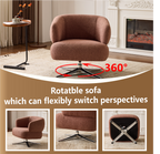 Cuddle-Style Leisure Swivel Sofa Chair