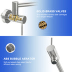 Brushed Nickel Pot Filler Faucet