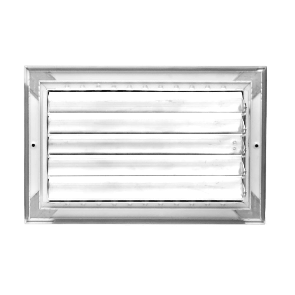 AC Register Vent Cover 8X6 Inch - Adjustable Aluminum HVAC Grille