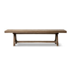Hawthorne 72" Reclaimed Elm Trestle Dining Bench