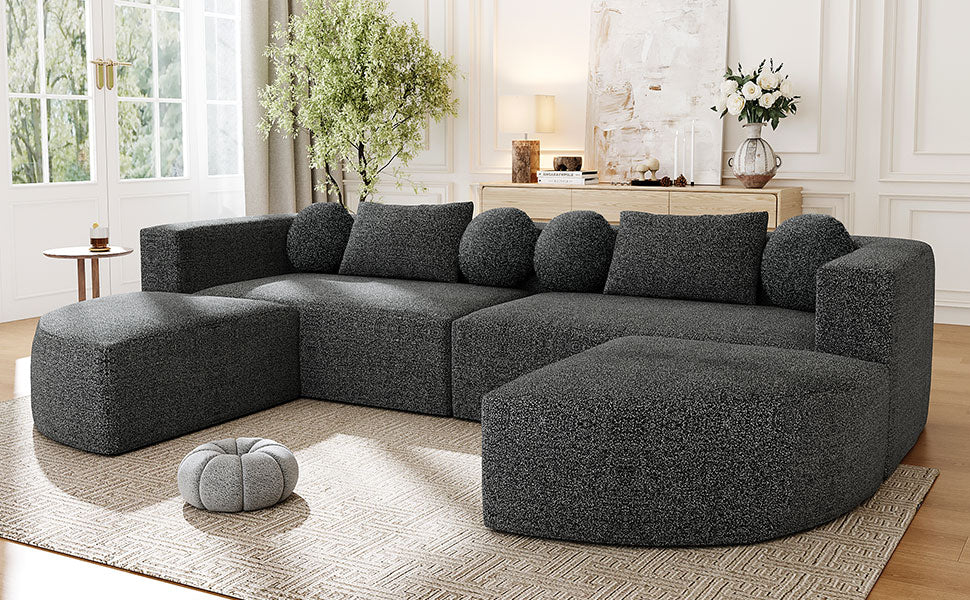 Boneless Couch Modular Sectional Sofa