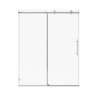 Frameless Single Sliding Shower Doors - 56-60" W x 74" H