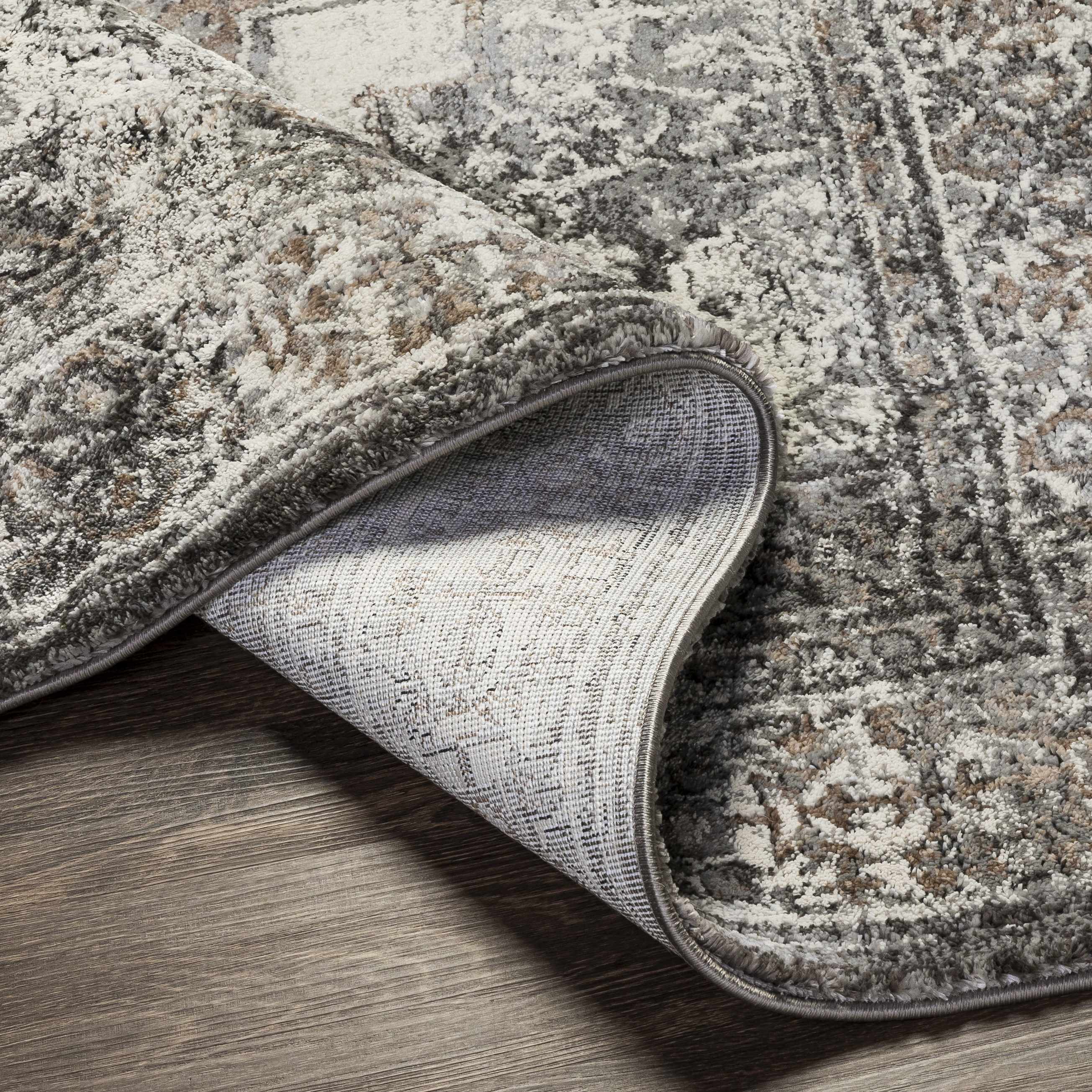 Manaring Charcoal Luxe Thick Area Rug - Clearance