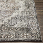 Manaring Charcoal Luxe Thick Area Rug - Clearance