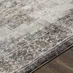 Manaring Charcoal Luxe Thick Area Rug - Clearance