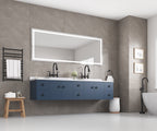 72" x 32" LED Bathroom Mirror with Front and Backlight