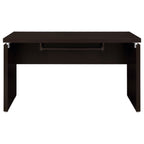 Ulloa Cappuccino L-Shape Desk with Mobile File Cabinet