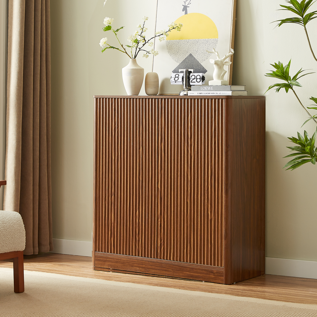 34.3" Modern Wavy Sideboard