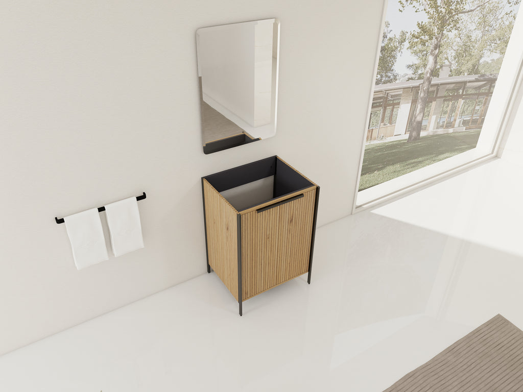 24" Freestanding Bathroom Vanity (KD-Packing) - Excludes Sink
