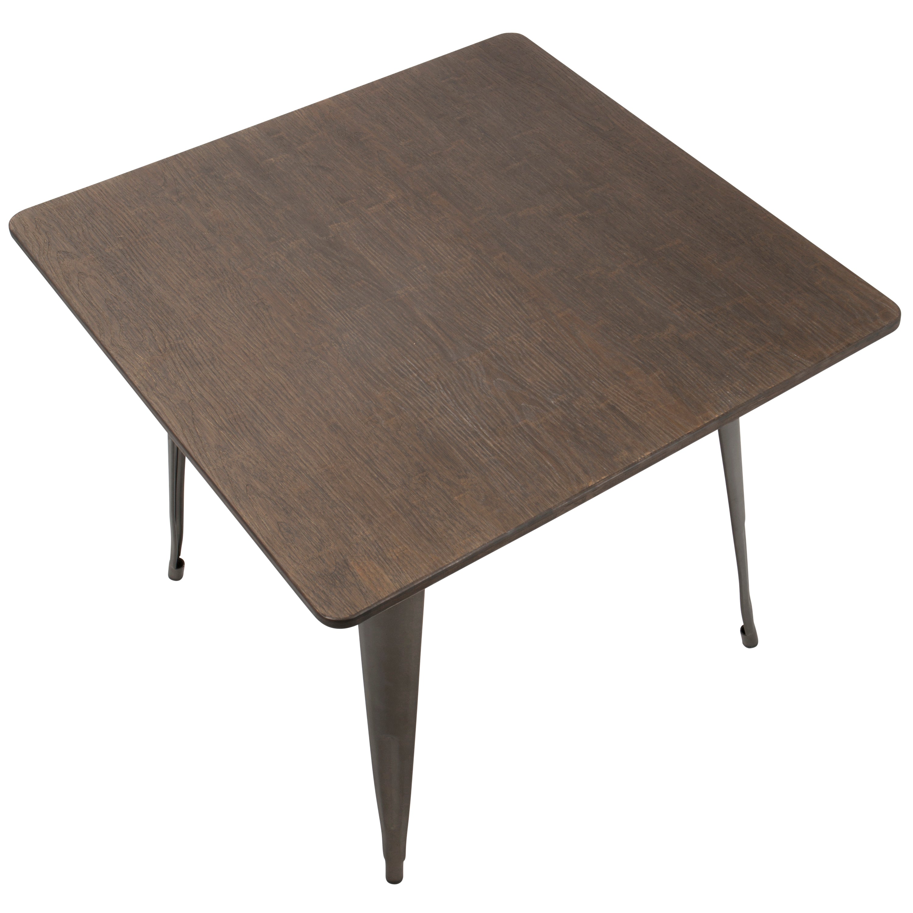36" Farmhouse Dining Table in Antique Finish