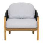Grotta Outdoor Wood Club Chair