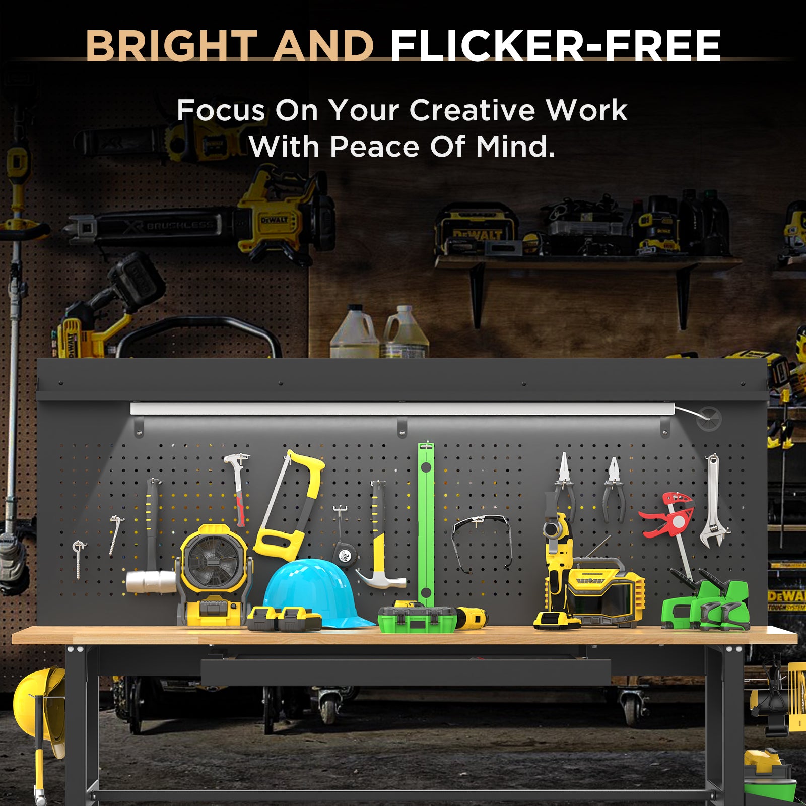 60" Workbench with Drawers