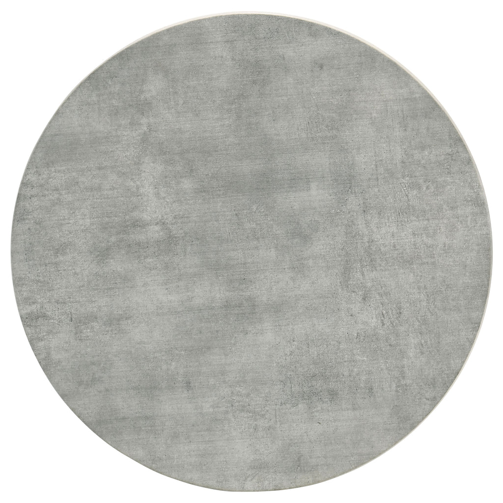 Garfield Cement 3-Piece Round Coffee and End Table Set