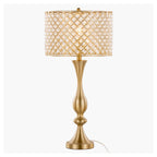 Topaz 27" Metal Table Lamp
