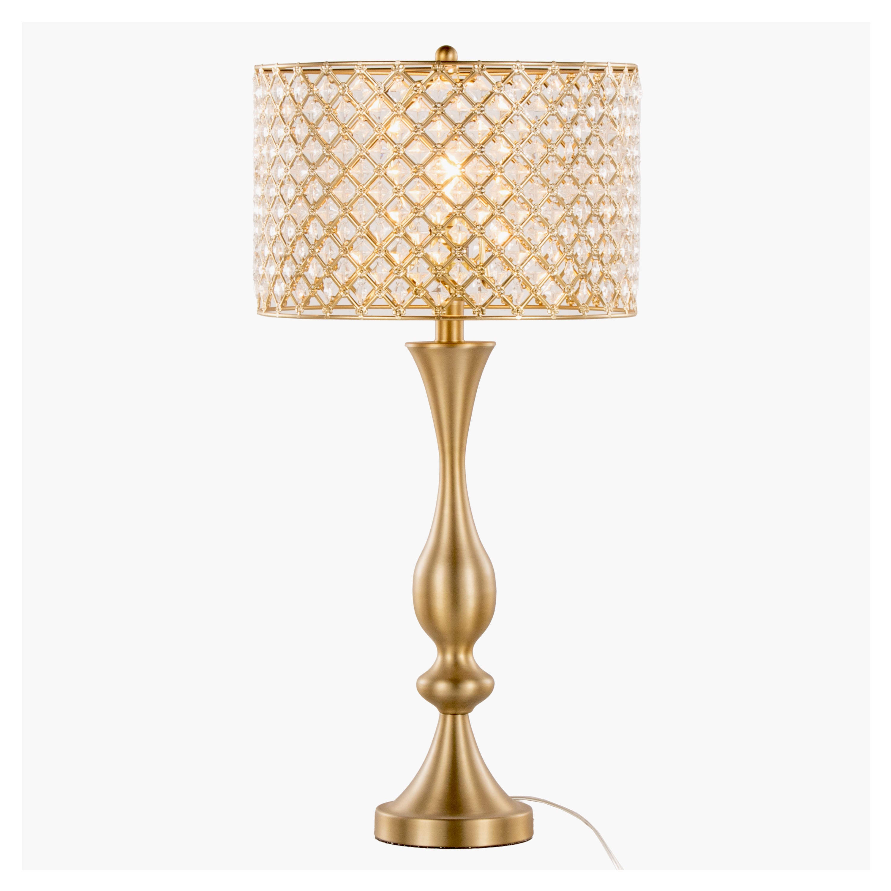 Topaz 27" Metal Table Lamp