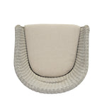 Outdoor Dining Arm Chair with Cushion, Set of 2