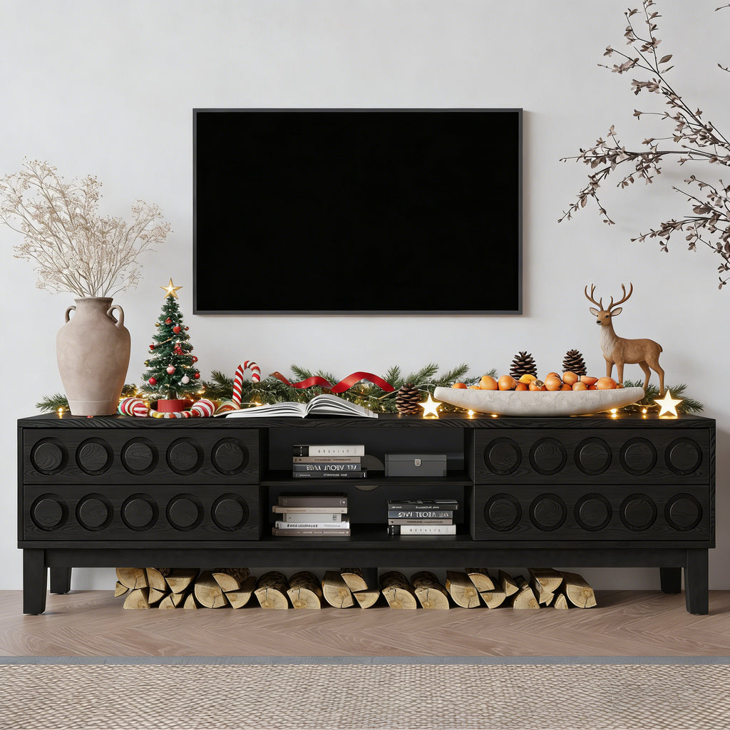 Modern Mid-Century Media Console