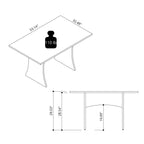 Coney 53" Dining Table