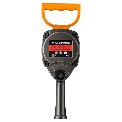 1 Inch Air Impact Wrench, Up to 1200 ft-lbs Nut-Busting Torque
