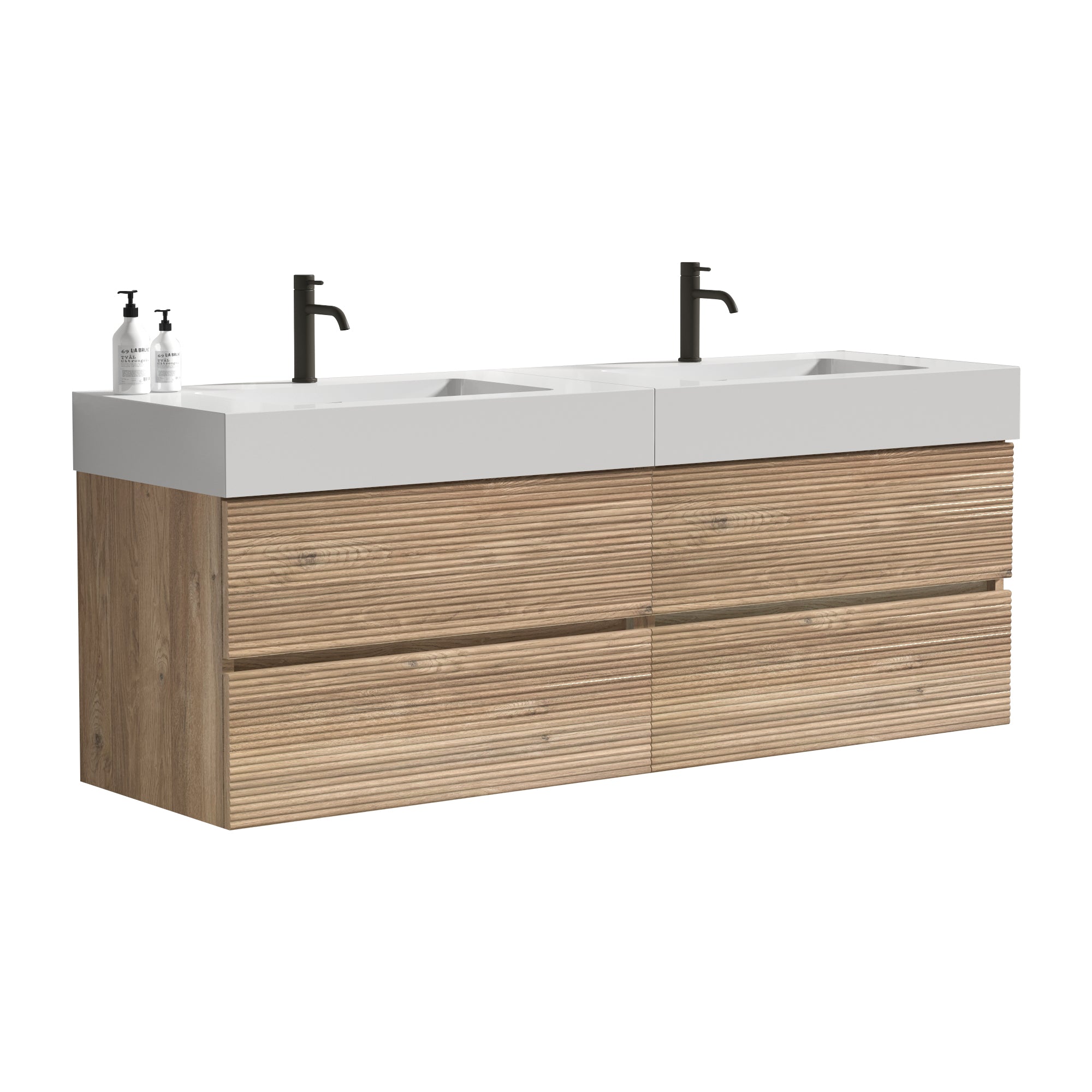 Grace 60-Inch Bathroom Vanity with Modern Design