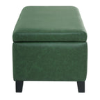 Storage Ottoman with Flip-Top Lid