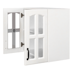 Wall Cabinet with Glass Doors